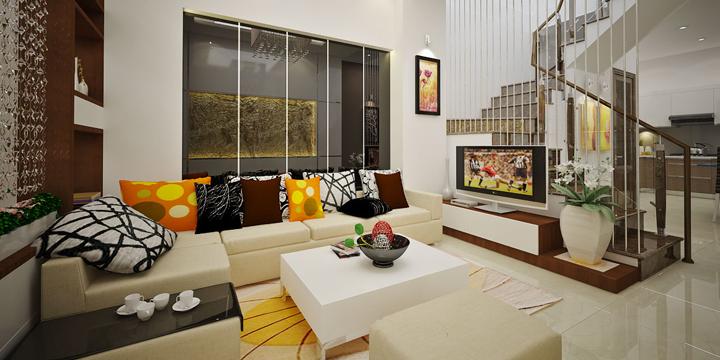 thi công nội thất phòng khách