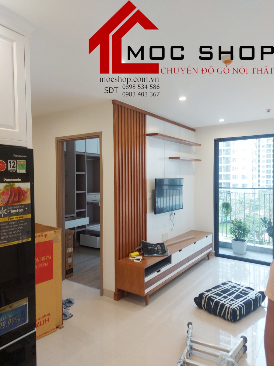 thiết kế thi công phòng khách