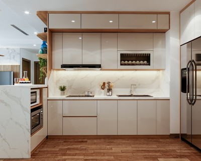 DỰ ÁN THIẾT KẾ &THI CÔNG NỘI THẤT CĂN HỘ SÀI GÒN REVERSIDE QUẬN 7